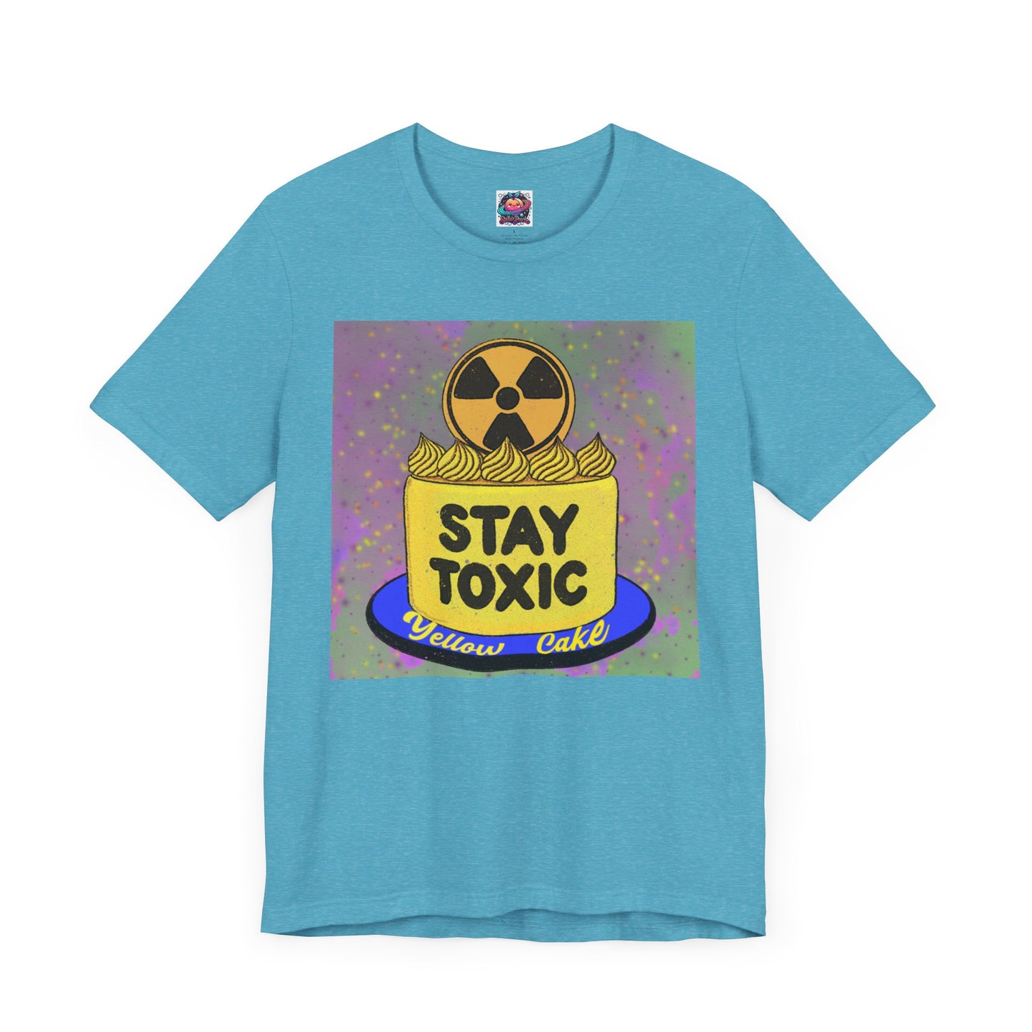 Stay Toxic Yellow Cake Unisex Tee