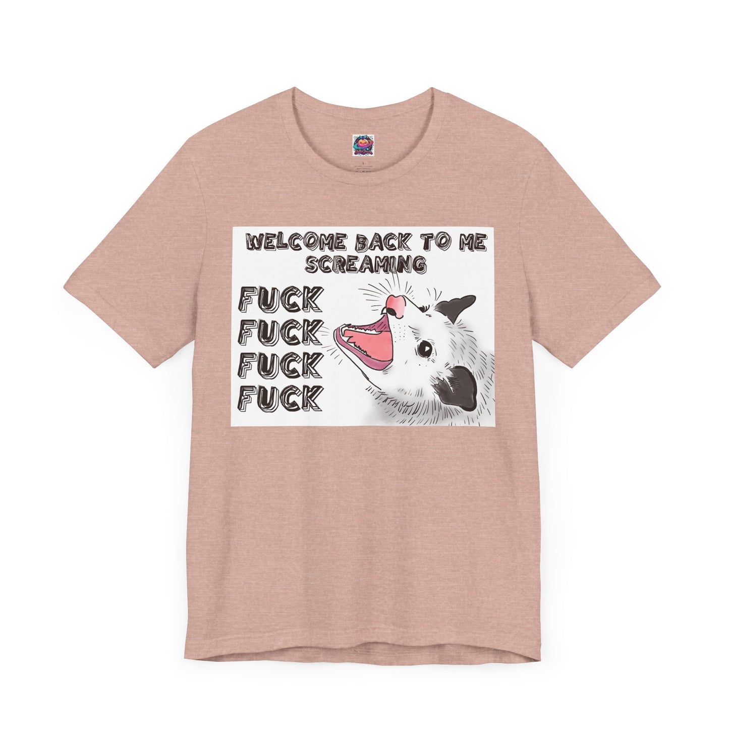 Unisex Tee - "Welcome Back to Me Screaming" Graphic T-Shirt